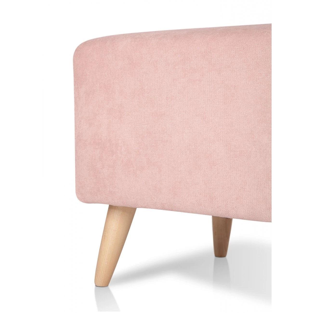 Banco Otomano Liso 100x40 - Rosado - Banzay