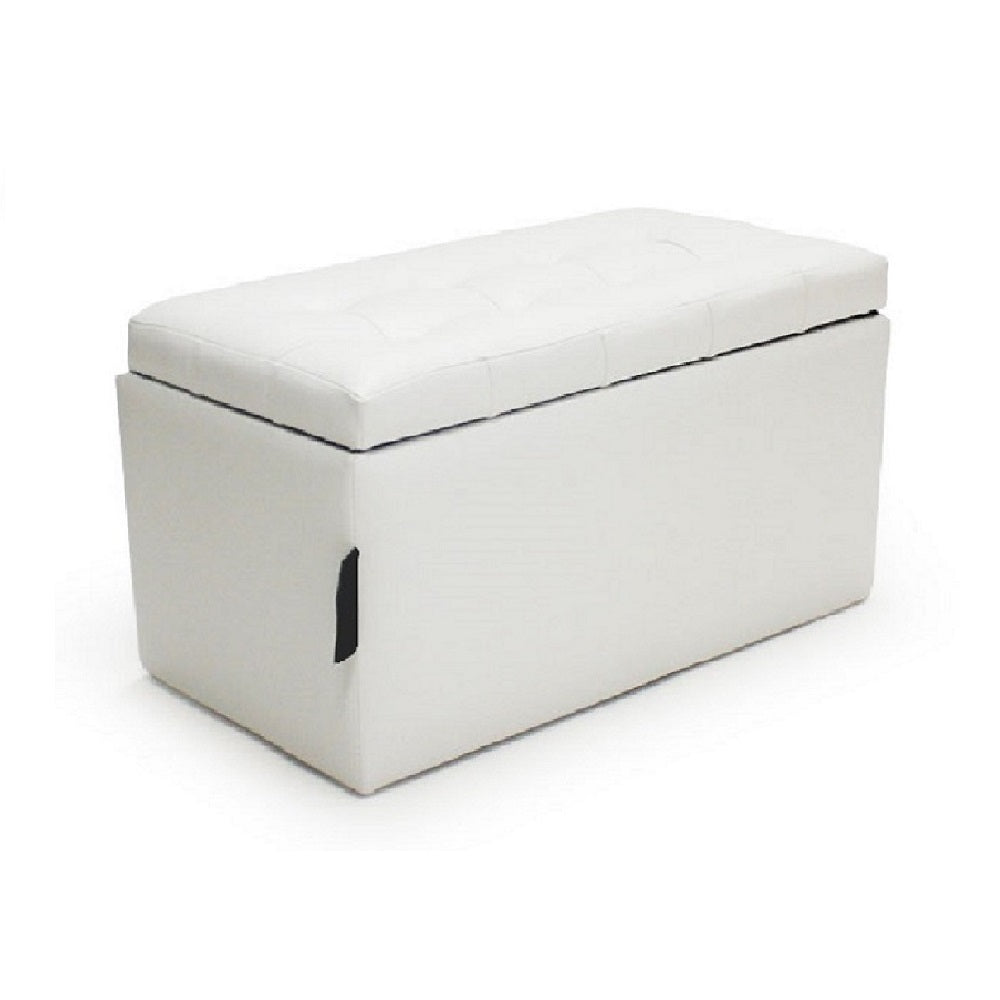 Baúl Organizador 75x40x40 Sintético - Blanco - Banzay