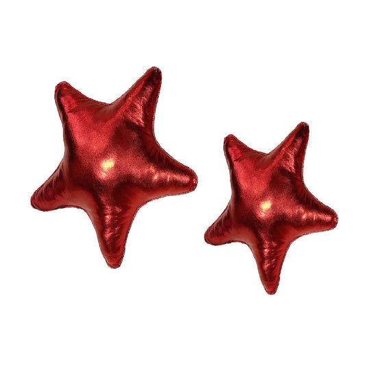 Cojín Navideño Kit x2 Estrella  - Rojo