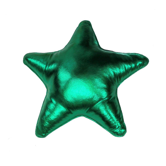 Cojín Navideño Estrella - Verde