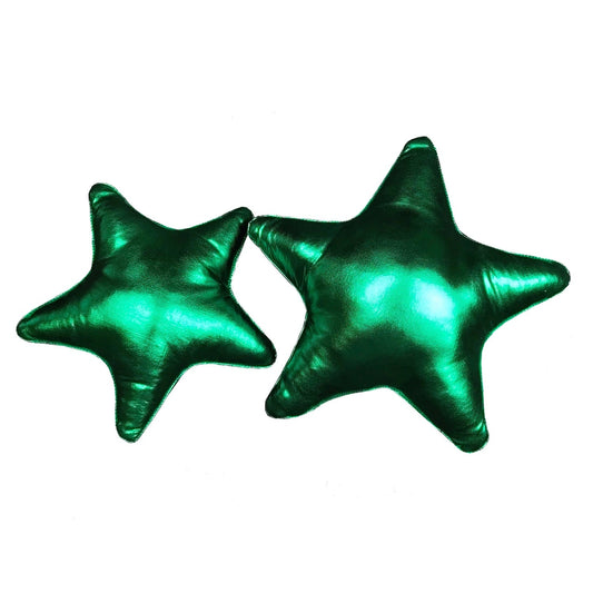 Cojín Navideño Kit x2 Estrella  - Verde