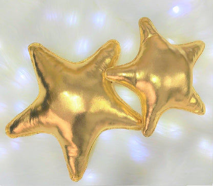 Cojín Navideño Kit x2 Estrella - Dorado