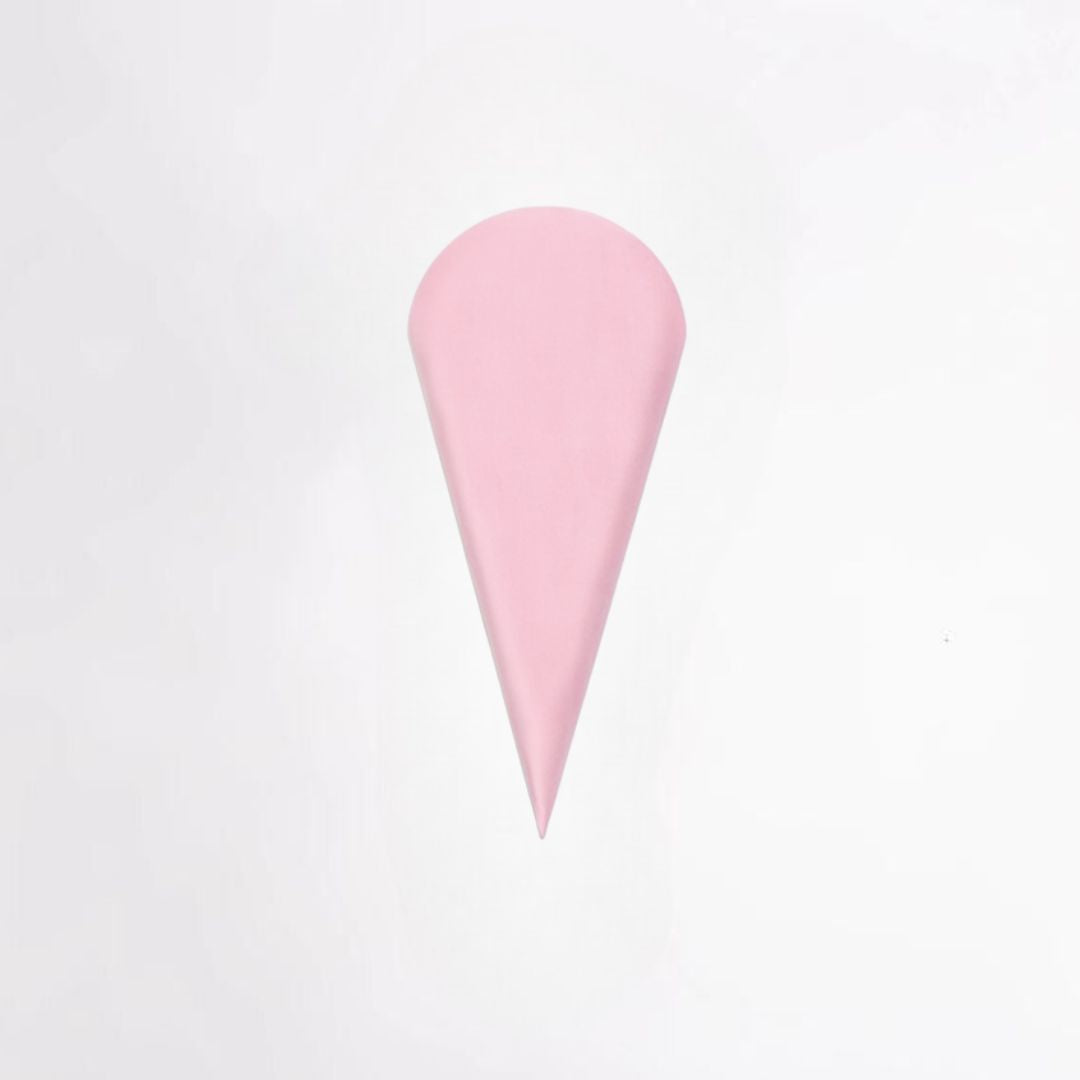 Cabecero Pétalos Cama Sencilla Rosado Tela