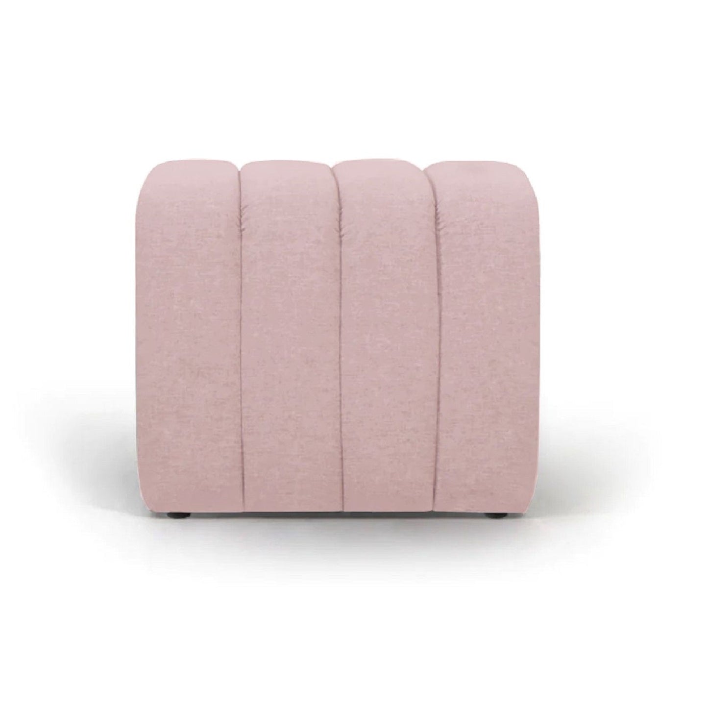 Puff Sala y Auxiliar Boston - Rosa