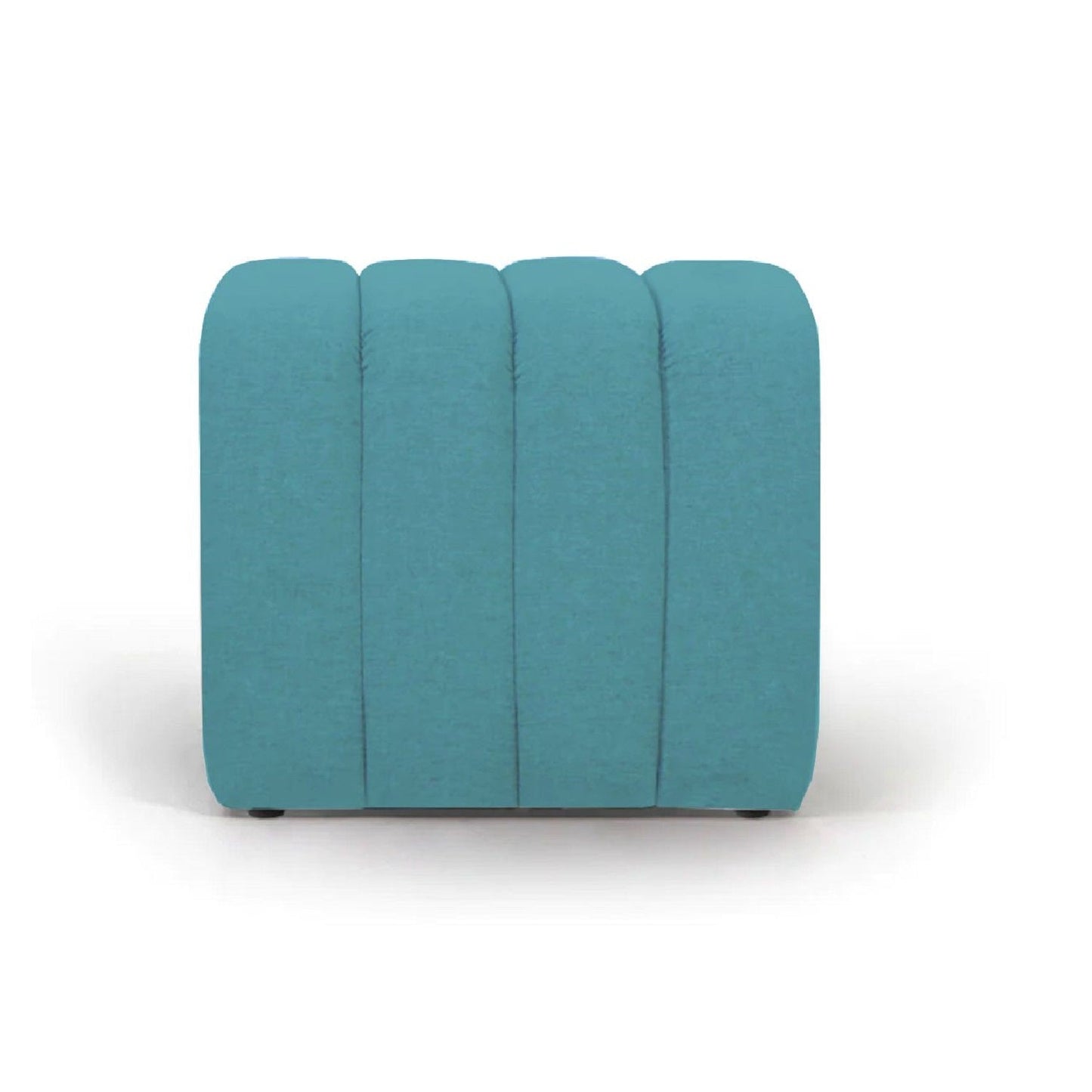Puff Sala y Auxiliar Boston - Turquesa