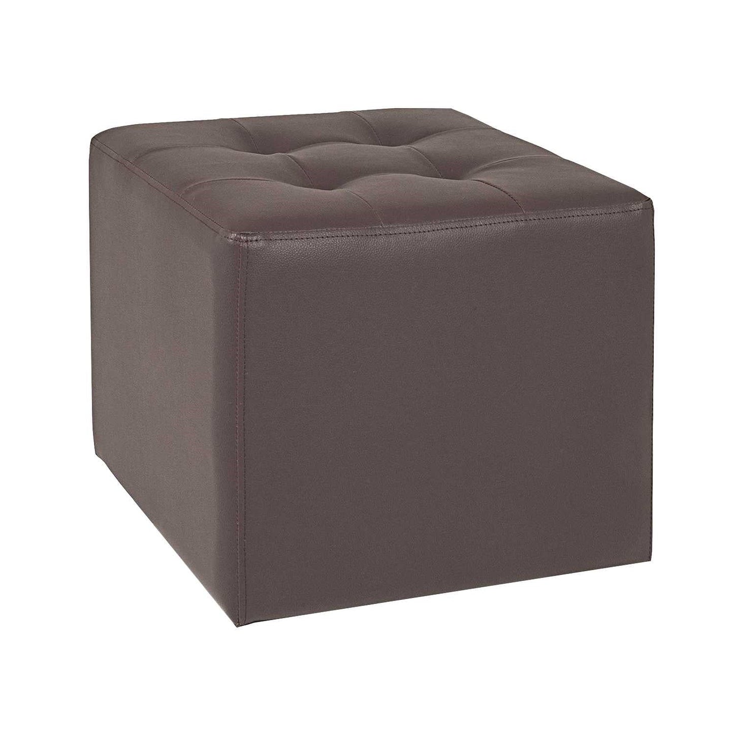 Puff Individual Sala y Auxiliar - Cafe