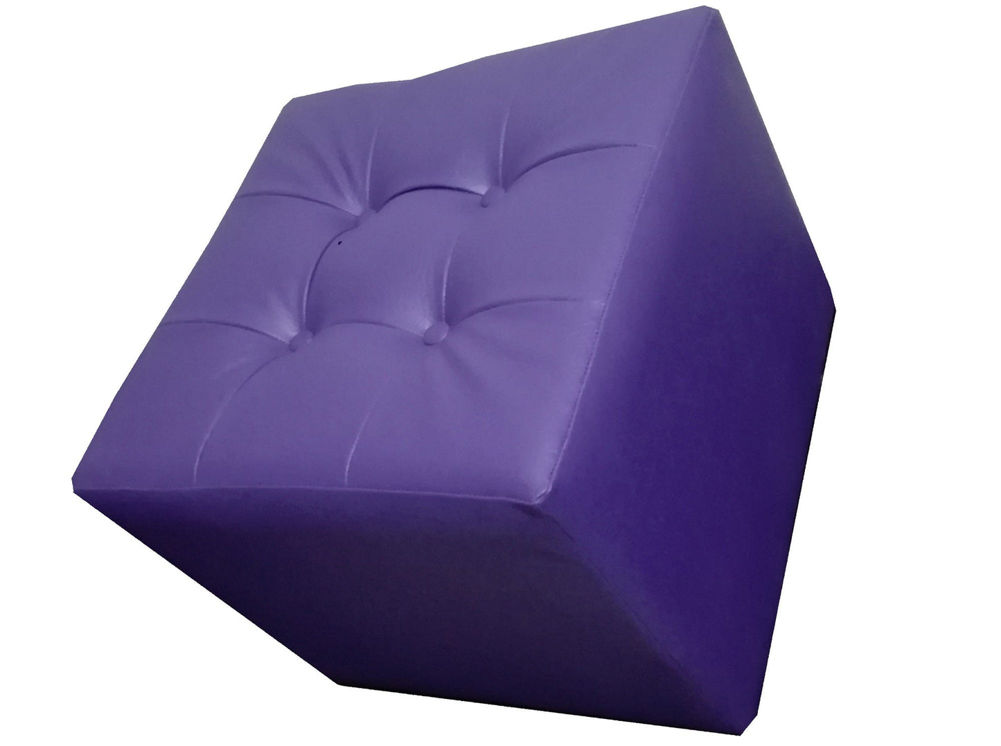 Puff Individual Sala y Auxiliar - Morado