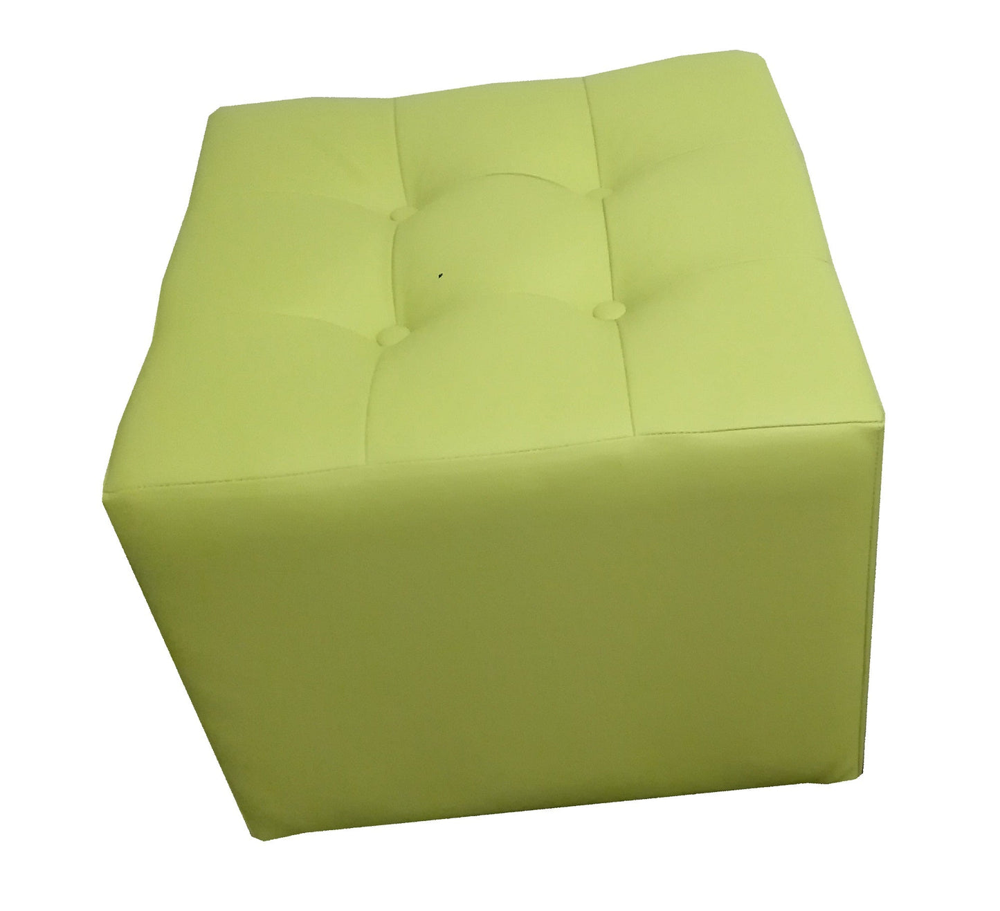 Puff Individual Sala y Auxiliar - Verde Pistacho