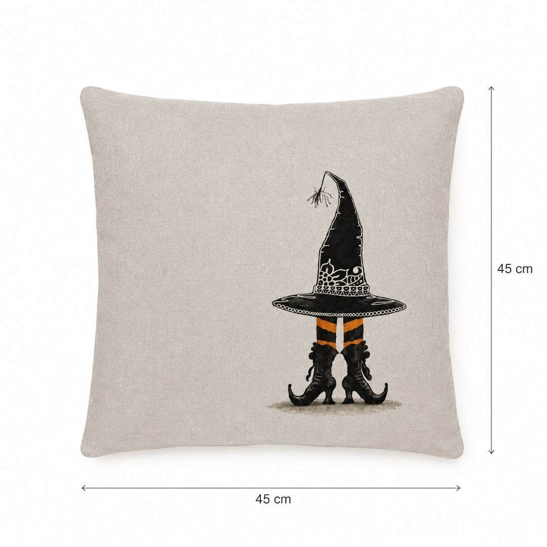 Funda Halloween Sombrero con Botas Brujita