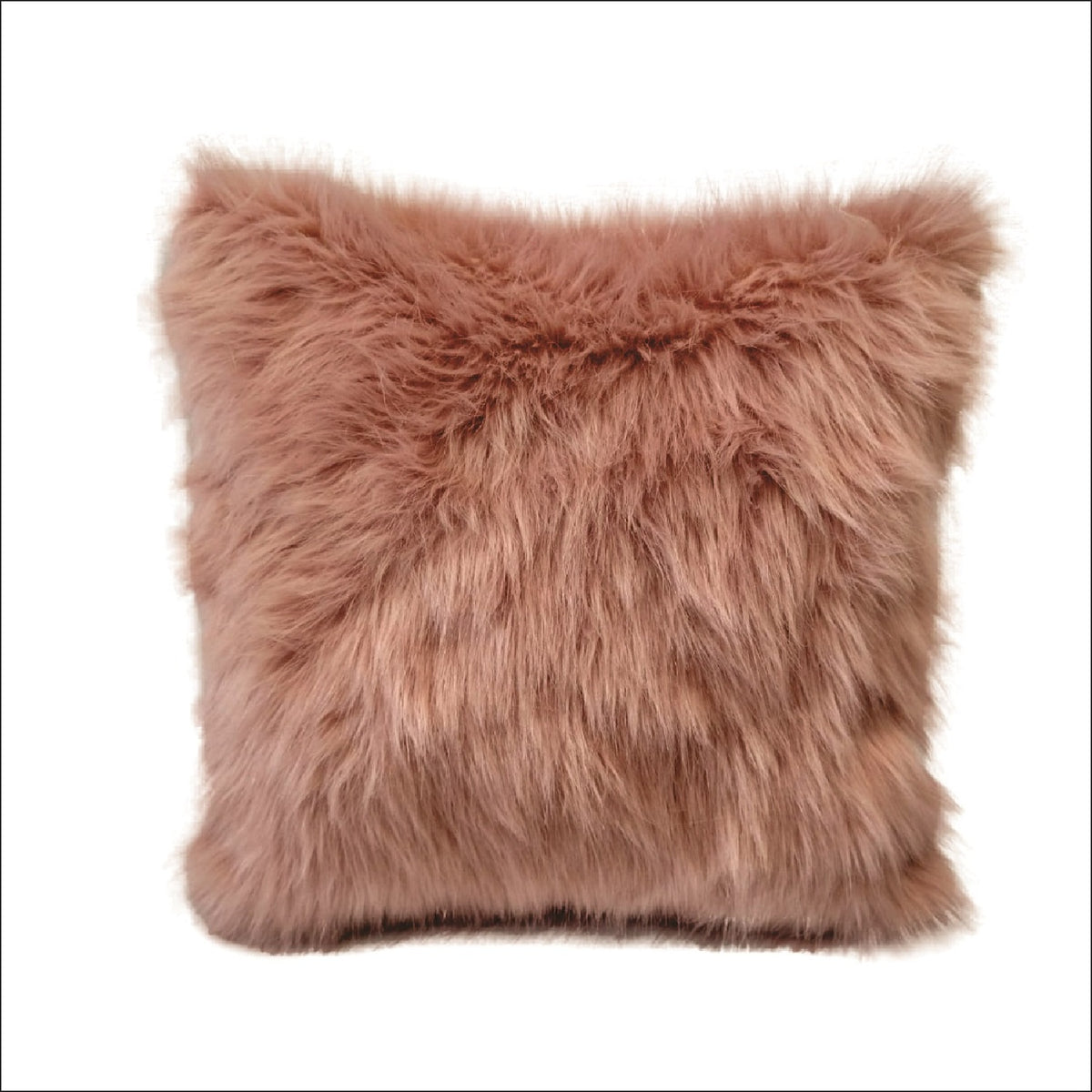 Funda Para Cojin Peluche Largo - Palo de Rosa - Banzay