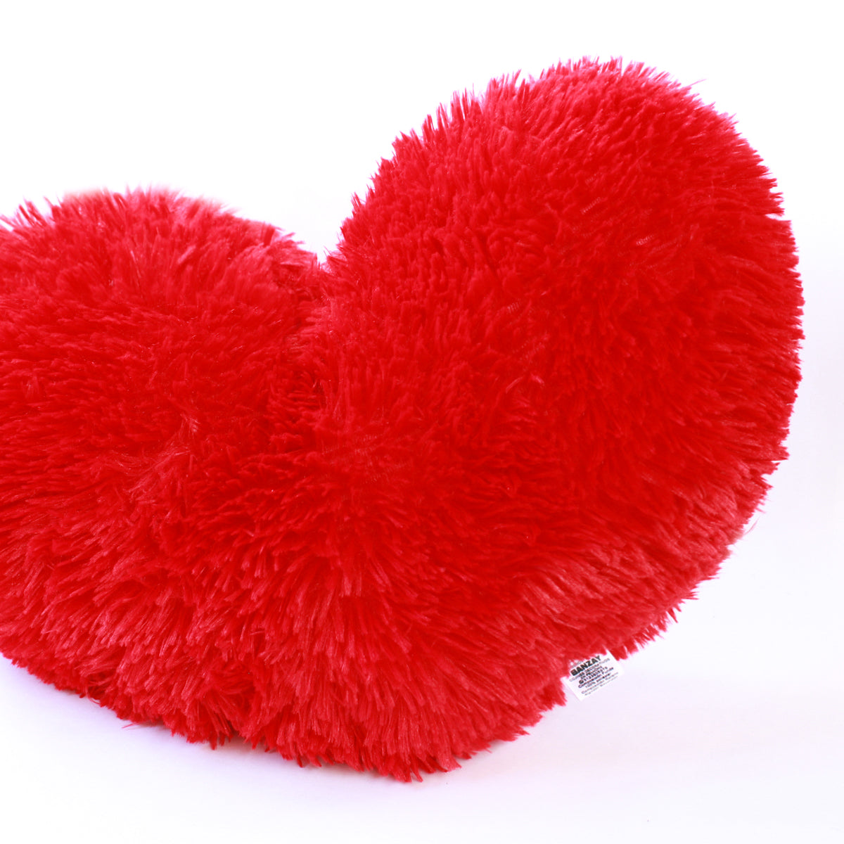 Cojín Peludo Corazón - Rojo - Banzay