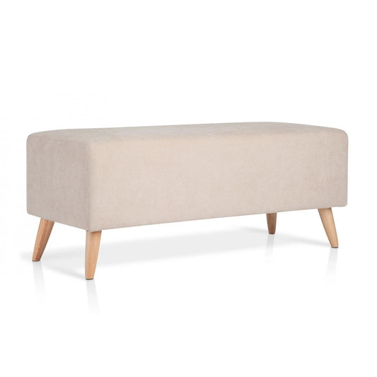 Banco Otomano Liso 100x40 - Beige