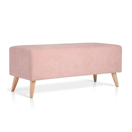 Banco Otomano Liso 100x40 - Rosado - Banzay