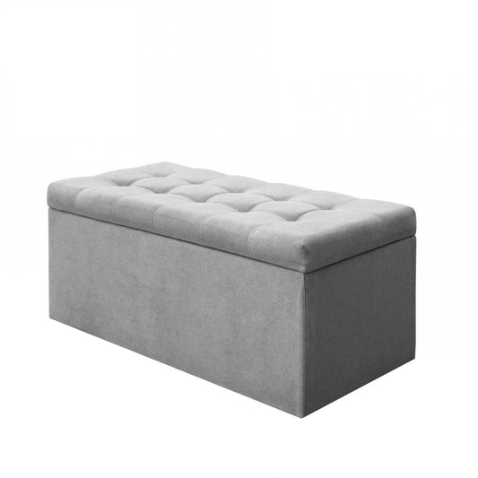 Baúl Organizador Tela 90x40x40cm - Gris