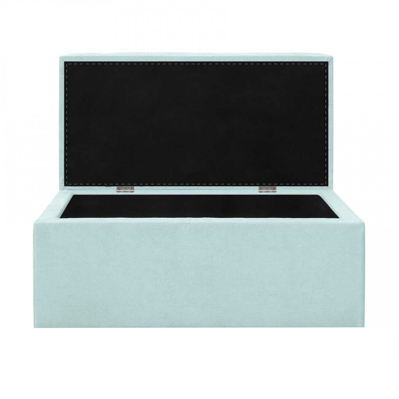 Baúl Organizador Tela 90x40x40cm - Menta - Banzay