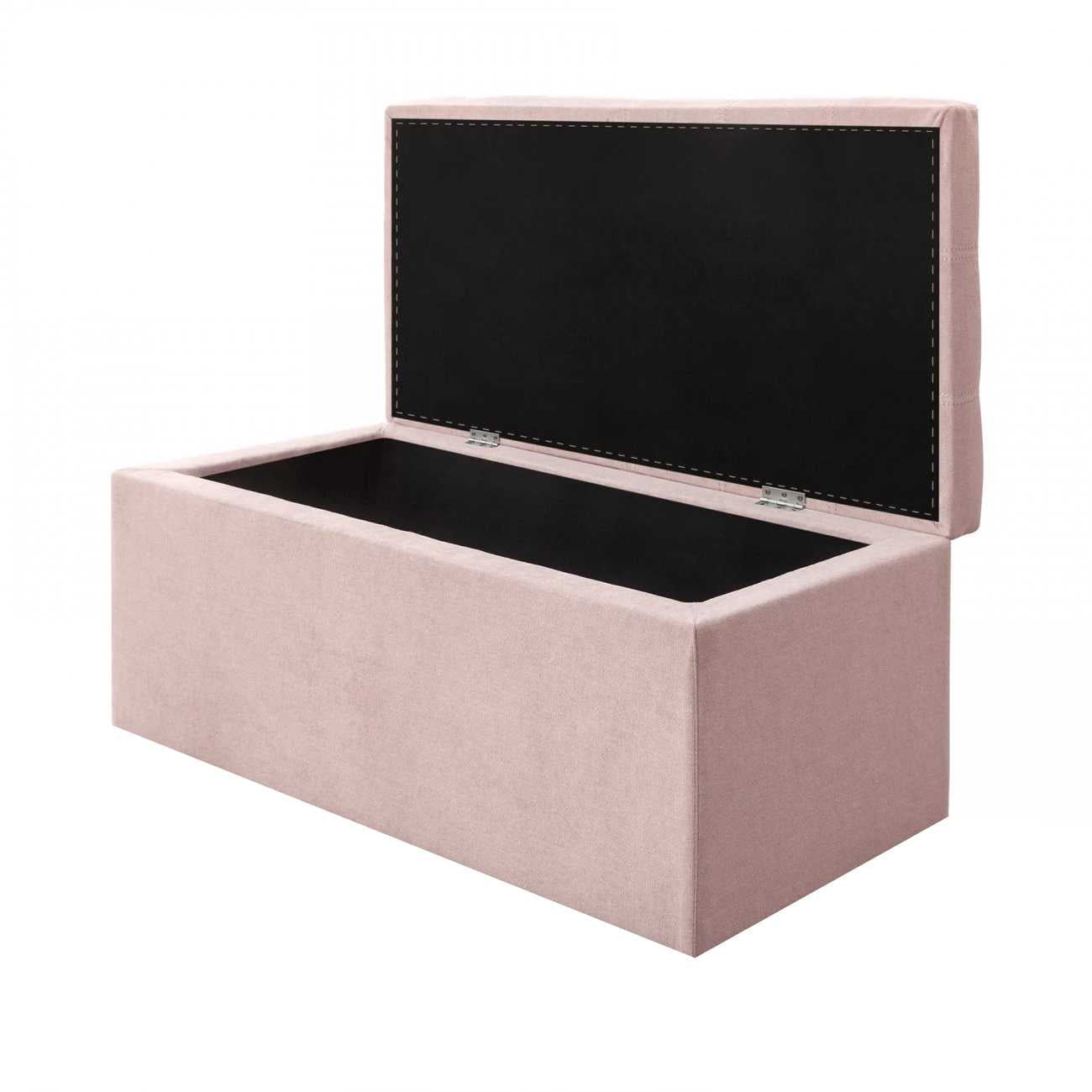 Baúl Organizador Tela 90x40x40cm - Rosado - Banzay