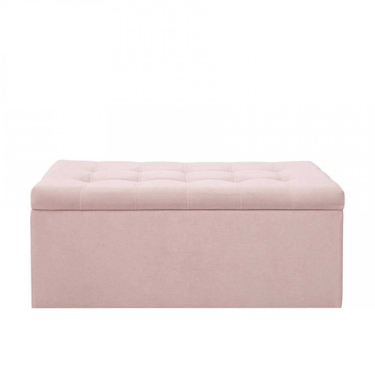 Baúl Organizador Tela 90x40x40cm - Rosado - Banzay