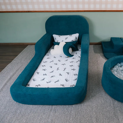 Cama Montessori - Azul Rey - Banzay