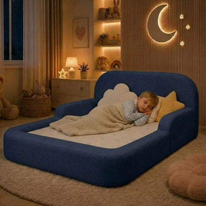Cama Montessori - Azul Rey