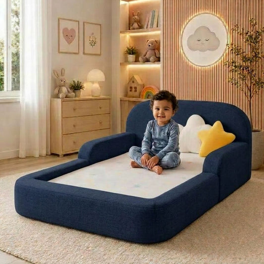 Cama Montessori - Azul Rey - Banzay