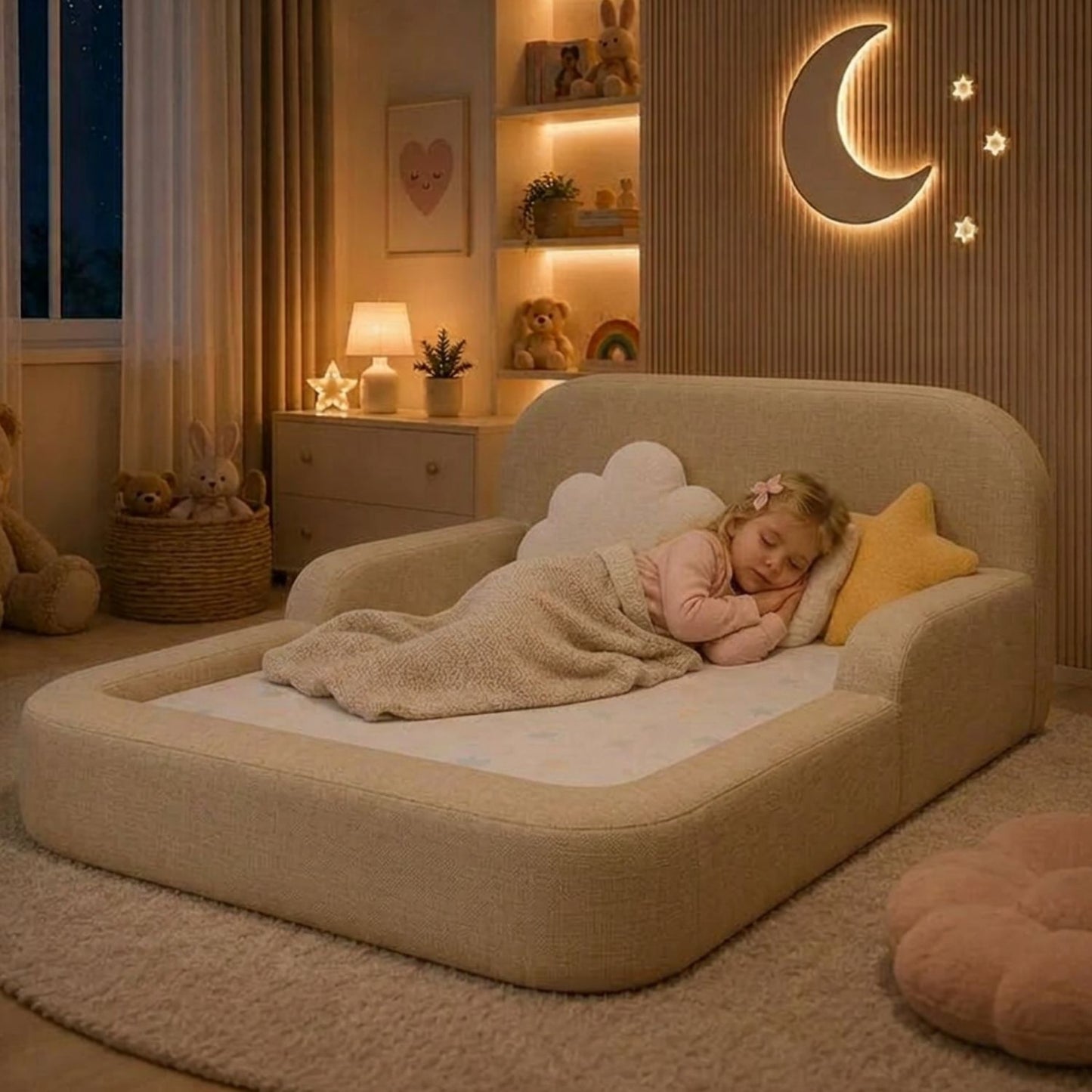 Cama Montessori - Beige - Banzay