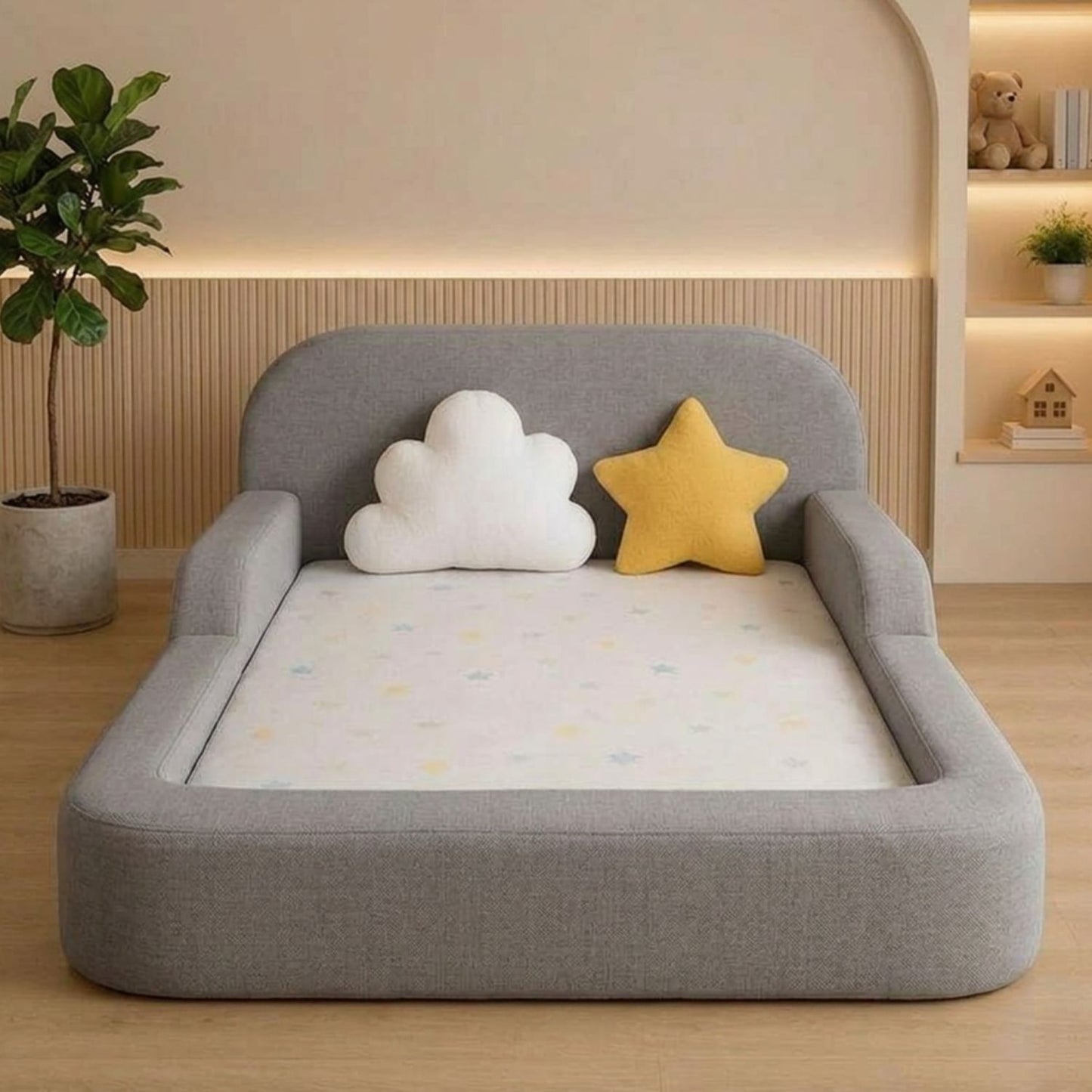Cama Montessori - Gris