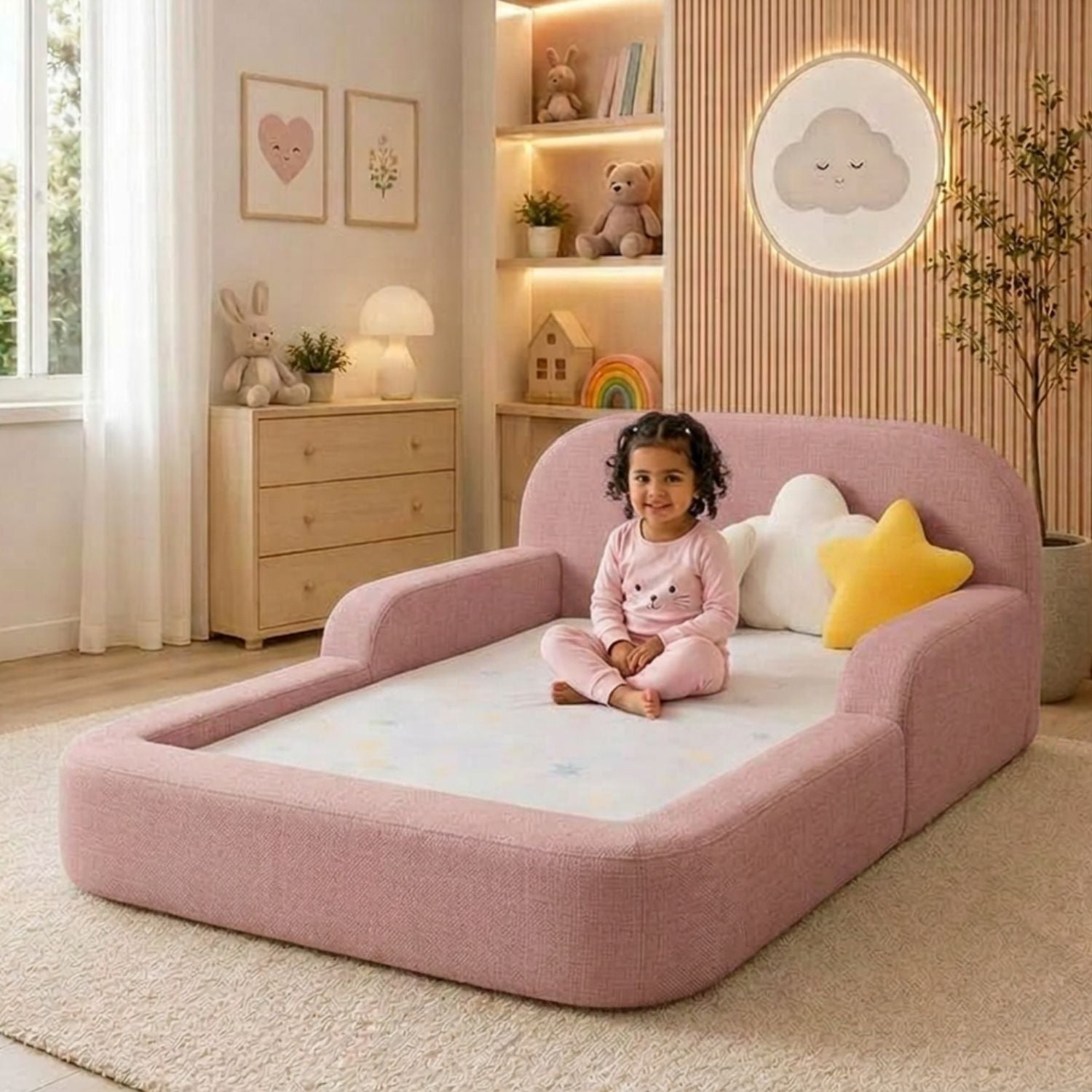 Cama Montessori - Rosa - Banzay