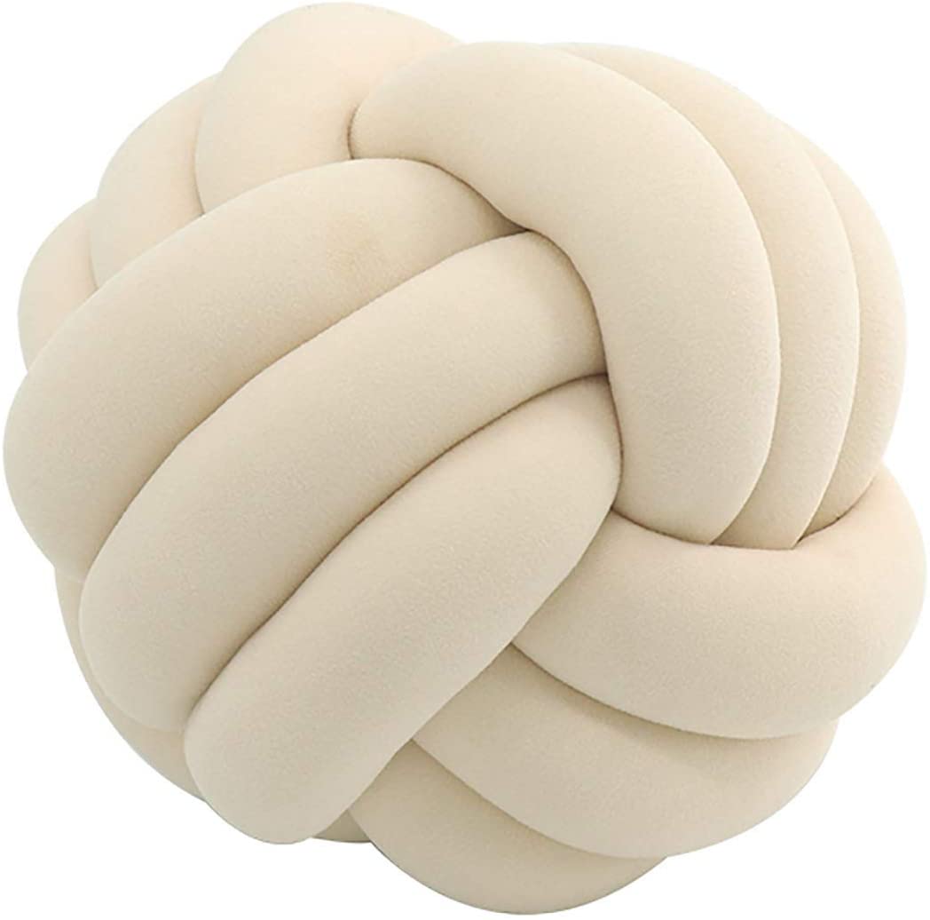 Cojín Nudo Celta - Crema - Banzay