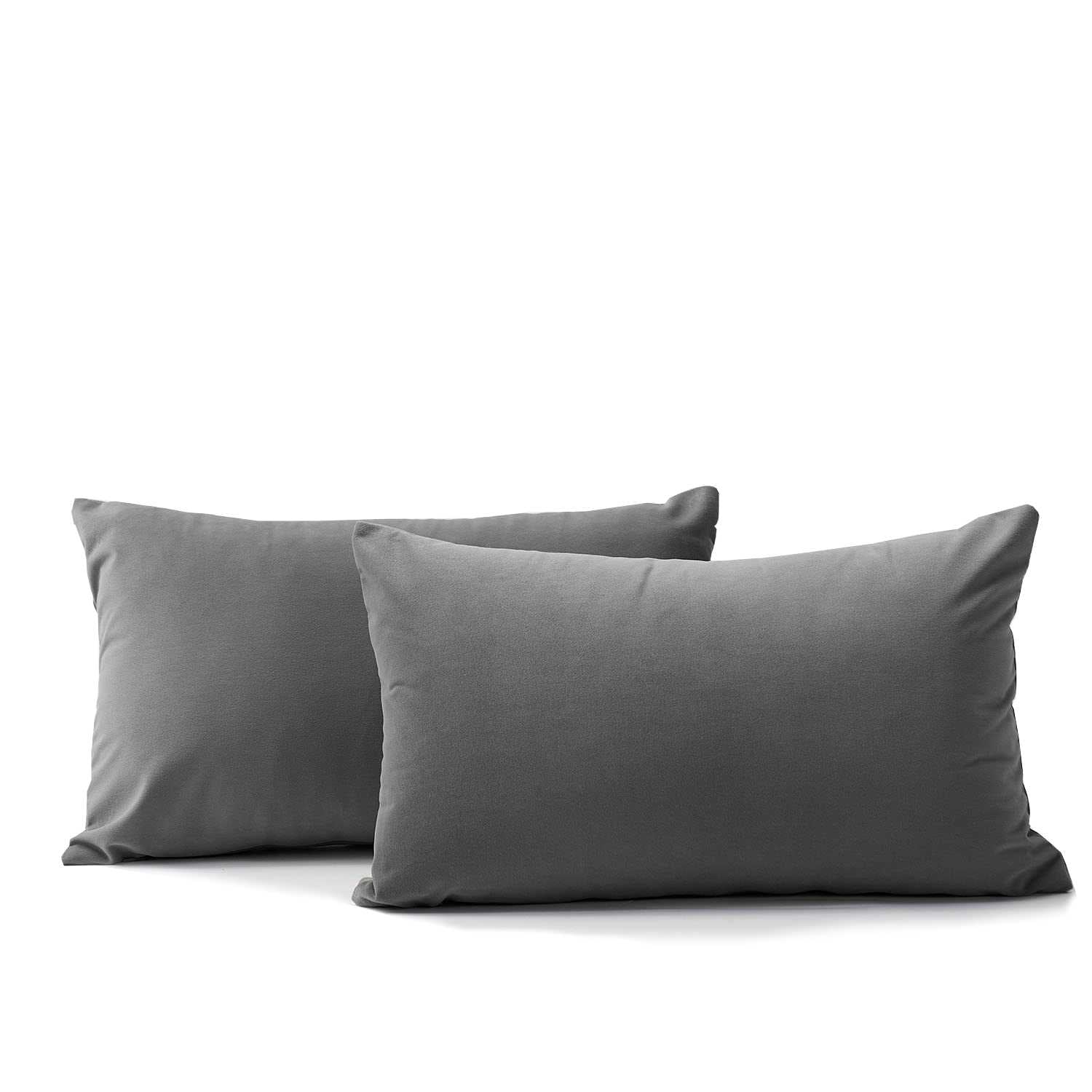 Funda para Almohada En Tela - Gris Oscuro - Banzay