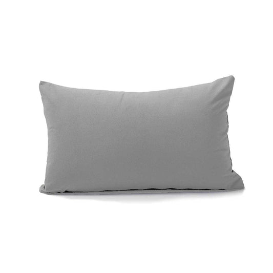 Funda para Almohada En Tela - Gris Claro