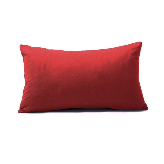 Almohada en Tela Con Funda y Relleno - Rojo