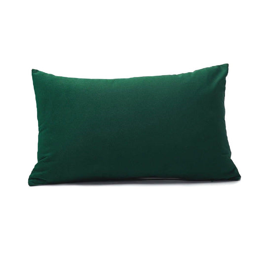 Funda para Almohada En Tela - Verde Esmeralda