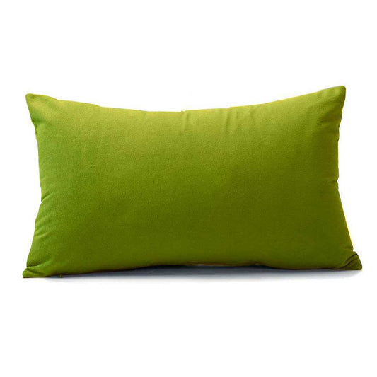 Almohada en Tela Con Funda y Relleno - Verde Pistacho