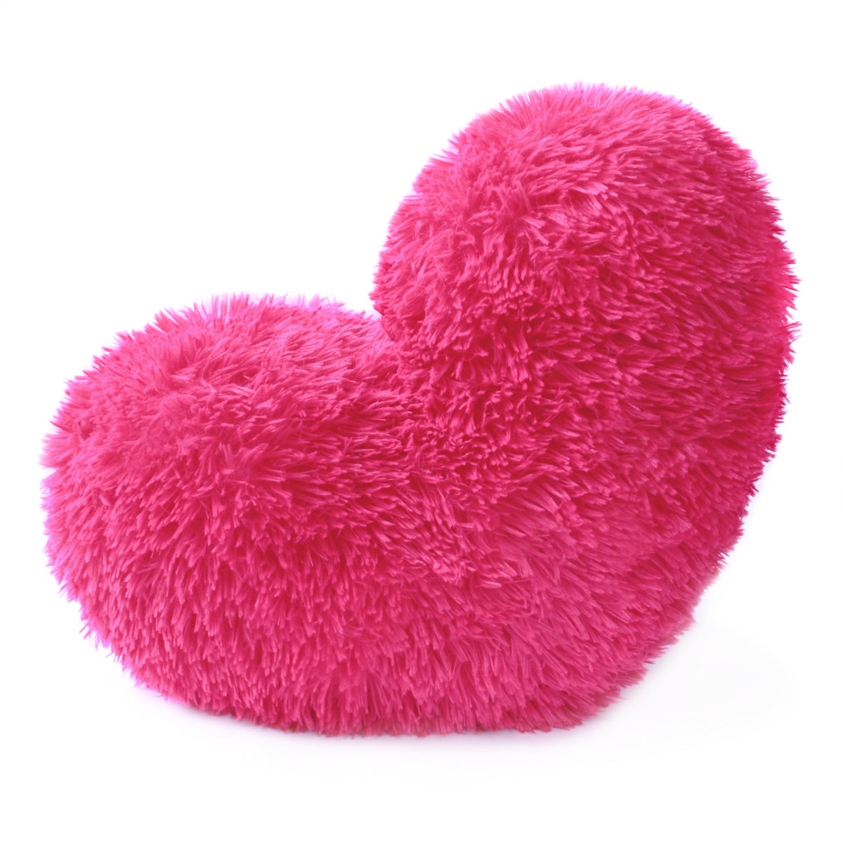 Cojín Peludo Corazón - Fucsia - Banzay