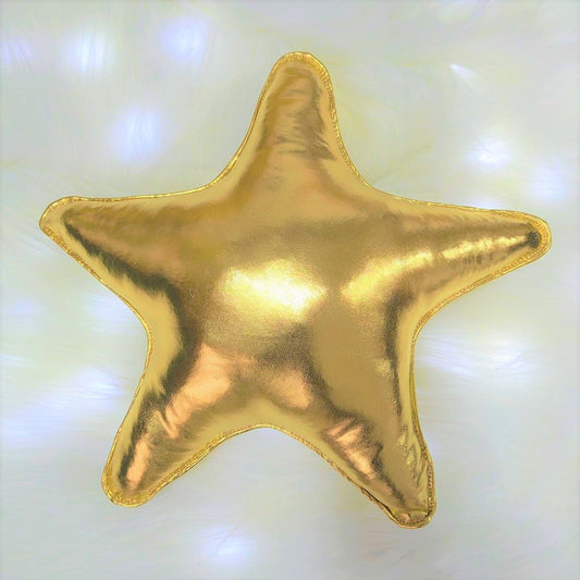 Cojín Navideño Estrella - Dorado - Banzay