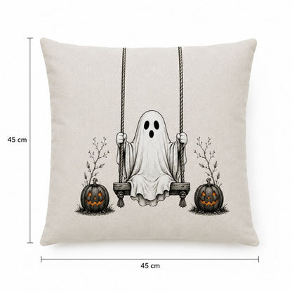 Funda Halloween Fantasma en Columpio
