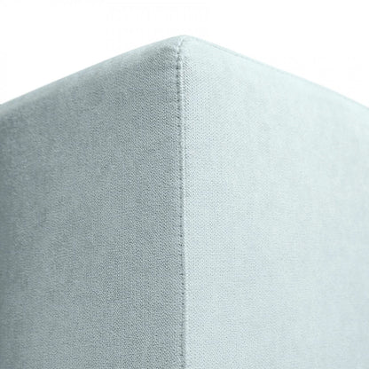 Puff 37x37 Cuadrado Tela Menta