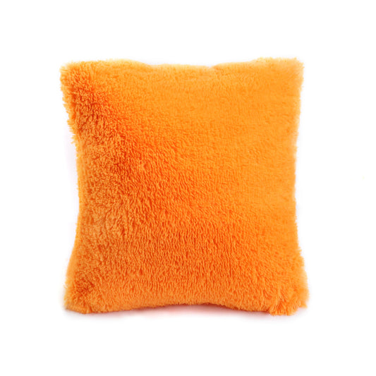 Fundas x2 Para Cojín Peludo - Naranja