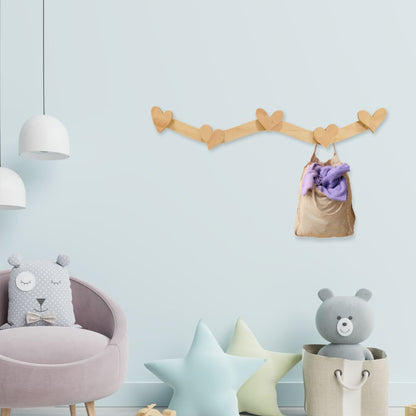 Perchero Infantil Corazones