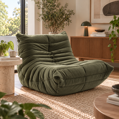 Silla Poltrona Toogo - Verde Militar - Banzay