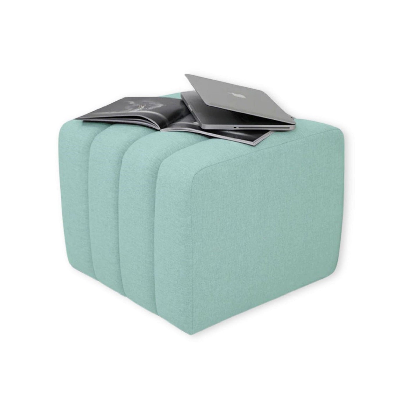 Puff Sala y Auxiliar Boston - Menta