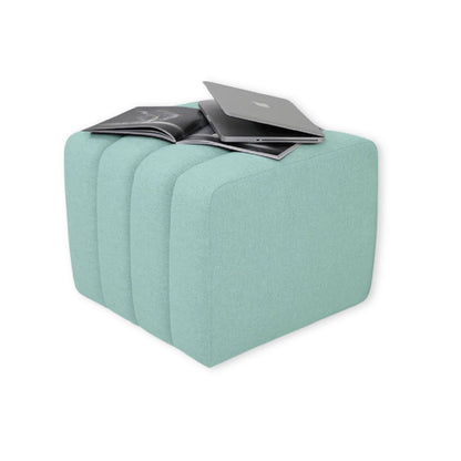 Puff Sala y Auxiliar Boston - Menta