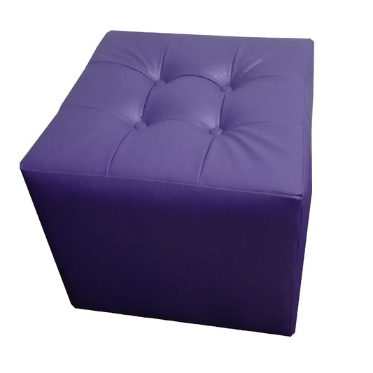 Puff Individual Sala y Auxiliar  - Morado