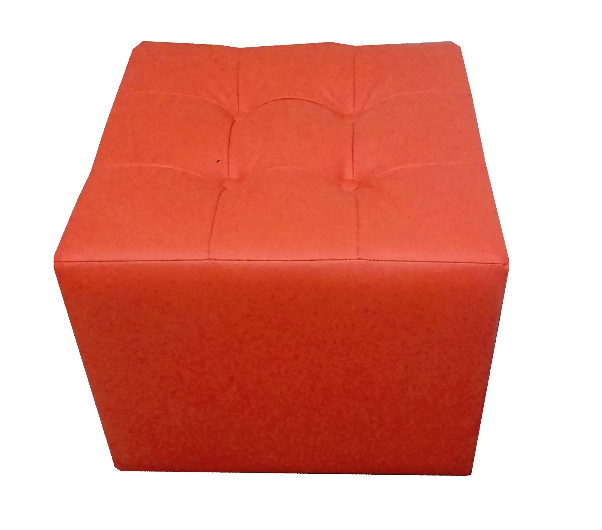 Puff Individual Sala y Auxiliar - Naranja – Banzay