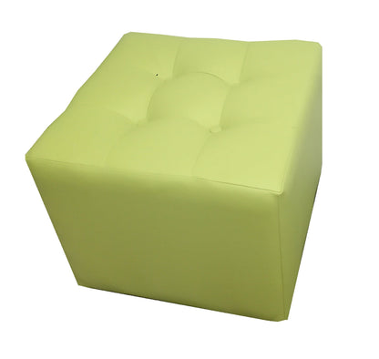 Puff Individual Sala y Auxiliar - Verde Pistacho