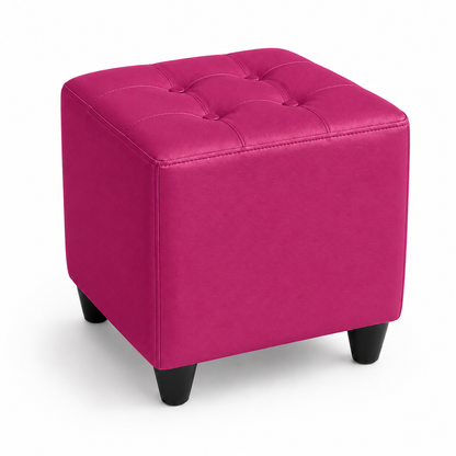 Puff Individual Sala y Auxiliar  - Fucsia - Banzay