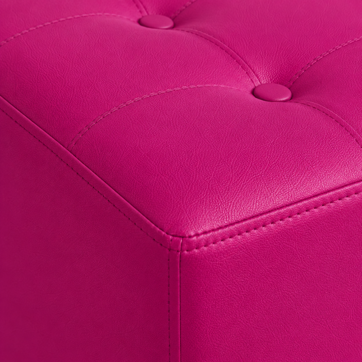 Puff Individual Sala y Auxiliar  - Fucsia - Banzay