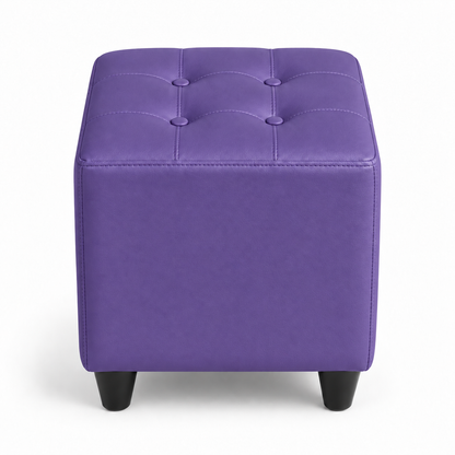 Puff Individual Sala y Auxiliar  - Morado - Banzay