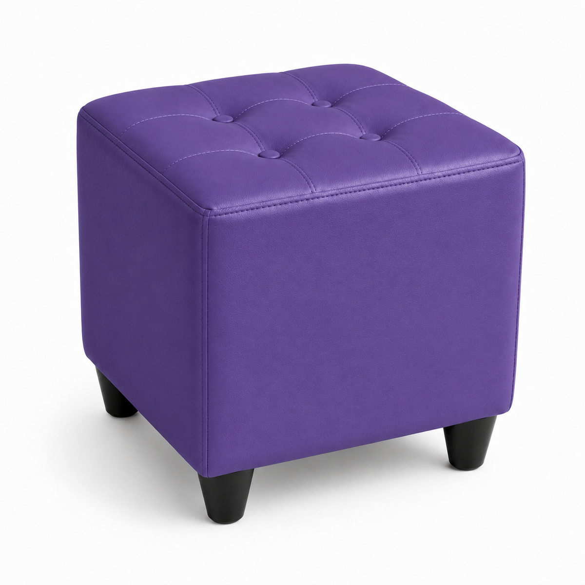 Puff Individual Sala y Auxiliar  - Morado - Banzay