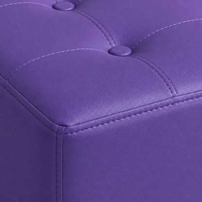 Puff Individual Sala y Auxiliar  - Morado - Banzay